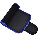Waist Belt Made of Neoprene for Women &amp; Men for Tummy Exercise (Free Size)-Black/Blue