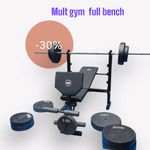 Gym benches ,weights and bars