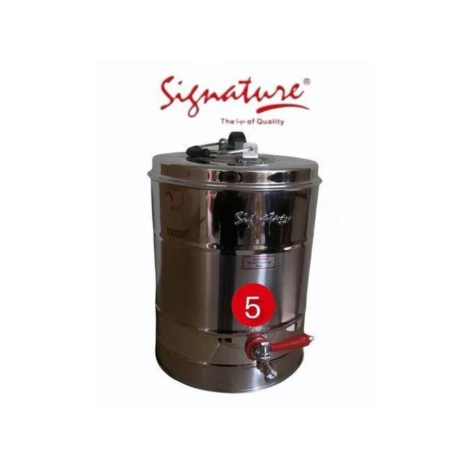 Signature 5L Stainless Steel Non Electric Tea Urn