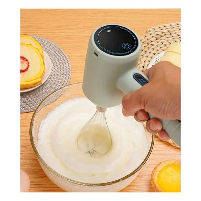Kitchen Portable Electric hand held whisk/Egg Beater – Handheld Manual Egg Mixer for Baking &amp; Cooking