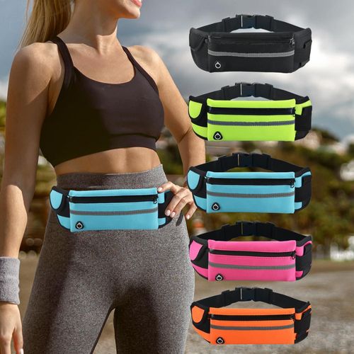 Sporty Waist Belt Bag with Phone Holder, Ideal for Runners - Comfortable and Stylish Running Belt for Men and Women