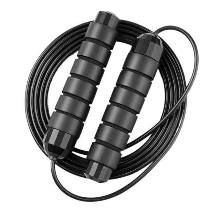 Tangle-Free Rapid Speed Jumping Rope Cable With Ball Bearings Steel Skipping Rope Gym Exercise