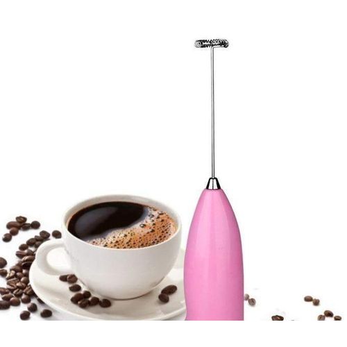 Hot Sale Mini Electric Whisk Mixer Stirrer Milk Frother/ Egg Beater, Mini Electric Whisk Mixer Stirrer Stainless Steel Stem Egg Beater For Coffee, (battery not included)MULTICOLOR