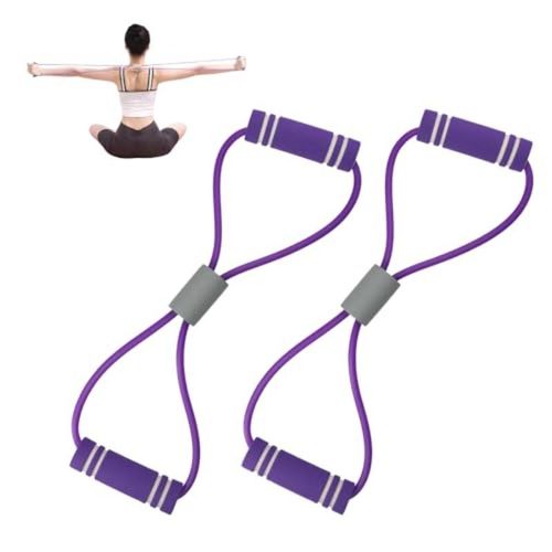 2 Pcs Resistance Band - Full Body Workout for Home &amp; Gym