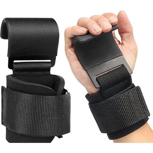 Weight Lifting Hook Straps, Dead Lifts, Pull Ups, Dumbbells