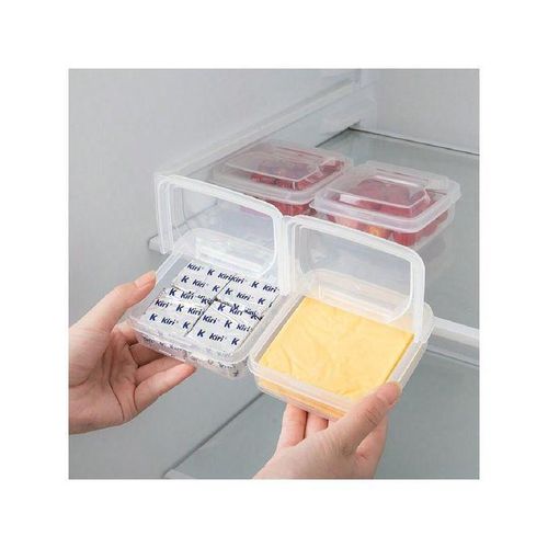 1pc Cheese Storage Box, Mini Cheese/Butter Container For Kitchen Organization