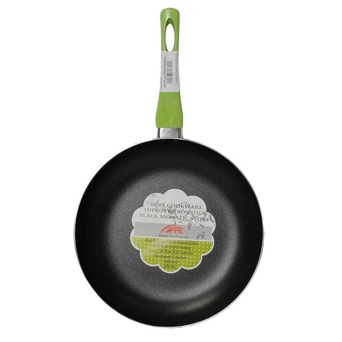 Sundabest Non Stick Frying Pan Green (11178 24cm)