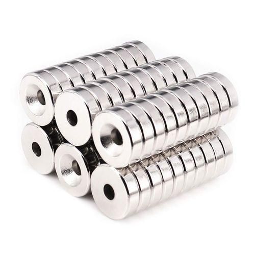 10pcs Refrigerator Magnetics ,15x5mm With 5mm Hole