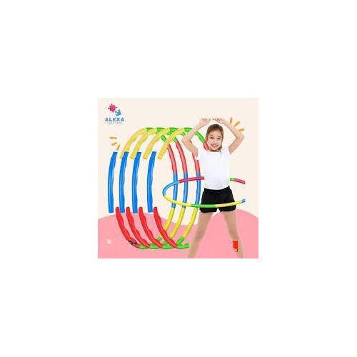 Adjustable Colourful Hula Hoop For Fitness &amp; Gymnastic
