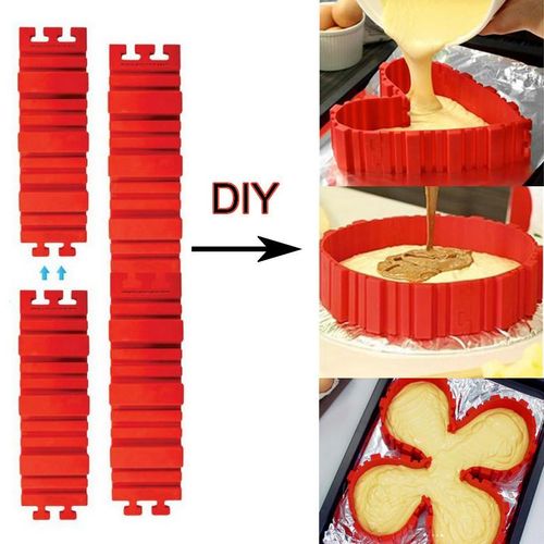Set Of 4PCS Multi-style Puzzle Baking Cake Mold