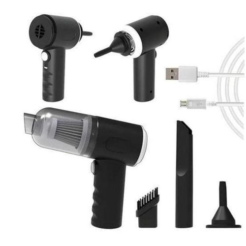 3-in-1 Wireless Car &amp; Home Vacuum Cleaner - Portable Handheld Blower &amp; Pump