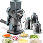 Multifunctional Keoke Cheese Grater Vegetable Cutter Vegetable Cutter Household Shredder Potato Shred Slicer Grater - Transparent Gray