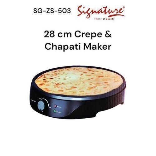 Signature 28 Cm Crepe &amp; Chapati Maker (800W) SG-ZS-503