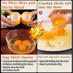 High efficiency egg separator