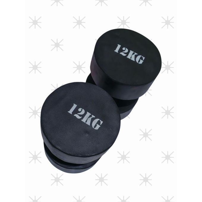 12 KGS DUMBBELL SET