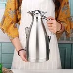 Unbreakable Stainless Hot Cold Water Flask Thermos Vacuum 2L