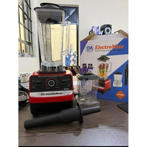 ElectroMate  EA Commercial Heavy Duty Blender 2in1 5500watts Double Jug with Grinding Machine or Grinder