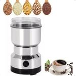 Multifunctinal Electric Coffee Grinder, Kitchen Grains Nuts Beans Spices Milling Machine Coffee Grinder with Dry Grains and Green Beans for Home