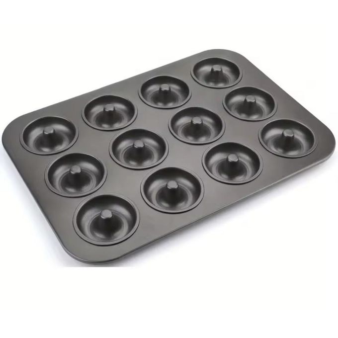 12pcs Nonstick Donut Pan Doughnut Tray  for Baking