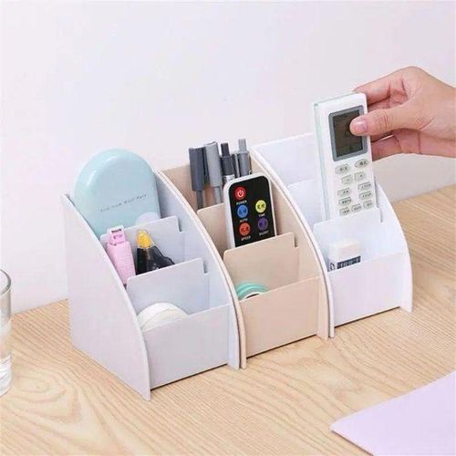 Over The Table Plastic Remote Controll And Phone Holder