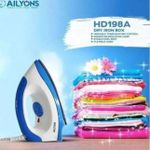 AILYONS  HD 198A Dry Iron Box Smooth, Safe &amp; Effortless Ironing