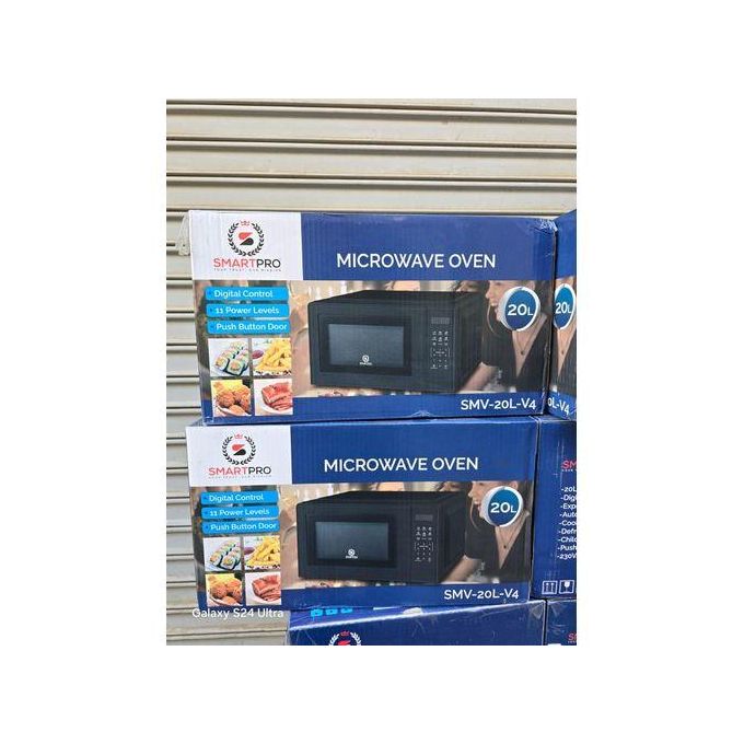 20 litres Smart pro digital black microwav