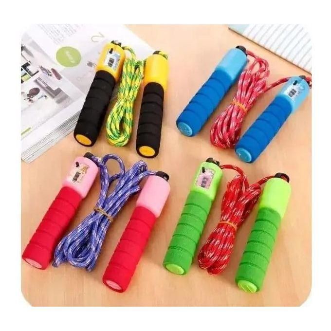 Share this product    Kids Adjustable Fitness Exercise Skipping Rope with Digital Counter – Durable Jump Rope for Fun &amp; Training, Ideal for Boys &amp; Girls