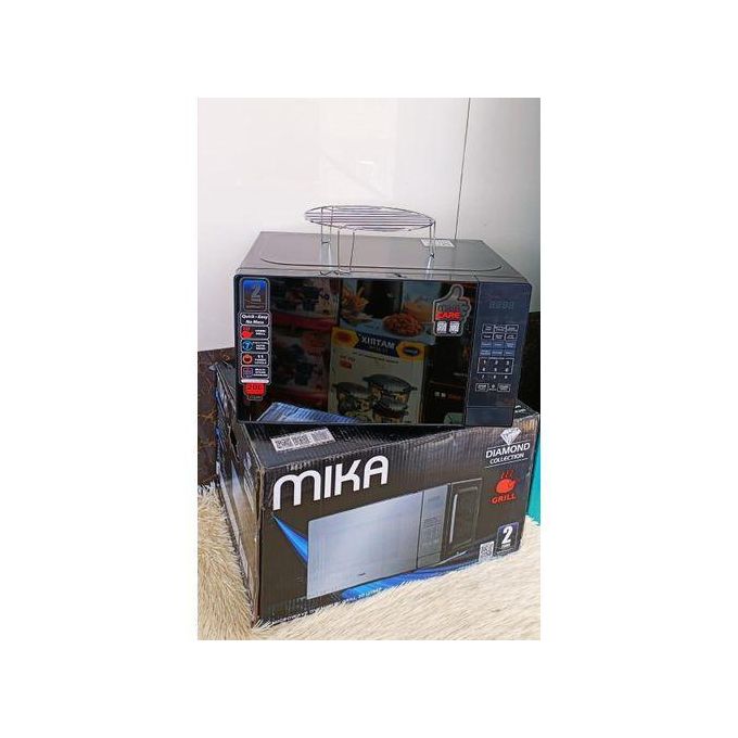 MIKA MICROWAVE OVEN GRILL 20LTR With 1000W Grill Silver