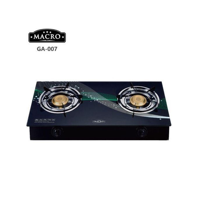 Macro Glass Top Gas Stove