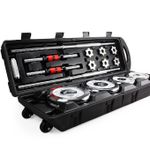 50kgs  Weights Set Dumbbells/barbell  With A Portable  Case