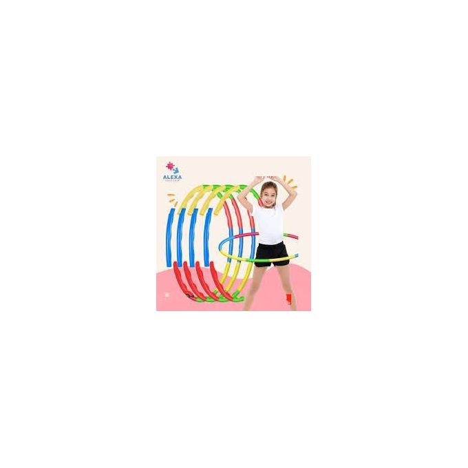 Adjustable Colourful Hula Hoop For Fitness &amp; Gymnastic