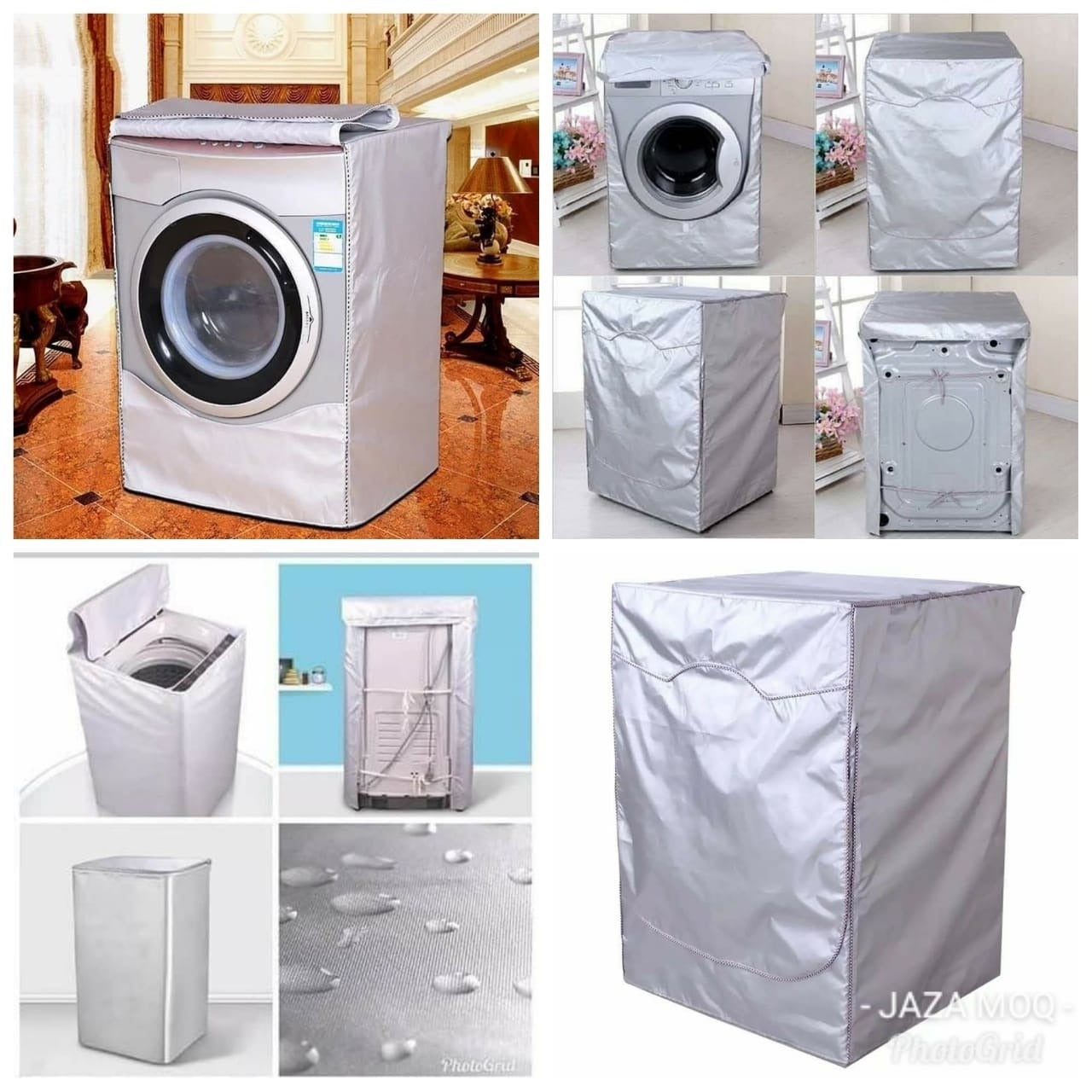 Front Load Washing Machine Protective Cover 85x60x60cm | Waterproof & Dustproof