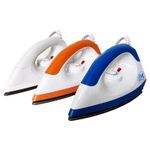 Em Dry Iron Box 1000W with 5-Gear Temperature Control - Bluw/White IB01 (1YR WRTY)