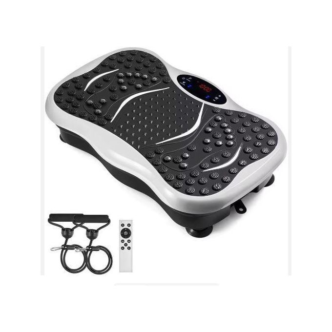 Whole Body Vibration Plate Fitness Machine – Slimming &amp; Fat Burning Exercise Platform, 99 Speed Levels, 180kg Capacity