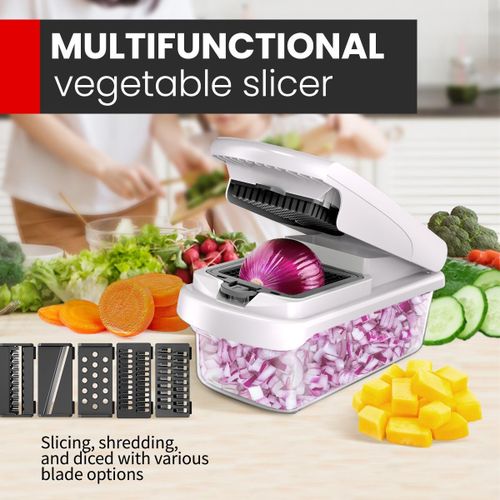 15 in 1 multifunctional vegetable cutter, kitchen vegetable chopper, potato slicer
