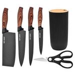 6-piece Professional Chef's Rust-proof Kitchen Kn-ife S-et