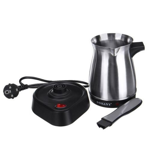 Sokany 220V Coffee e 500ml Stainless Steel Separated Italian Mocha Pot Greek T Electric Coffee Portable for Espresso Machine