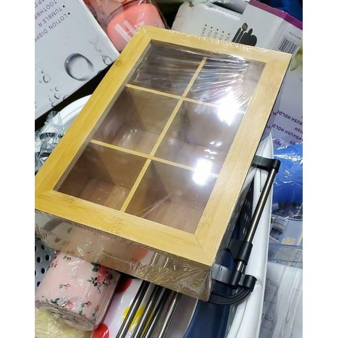 Classic Tea Bag Storage Teabag Organizer With Cover
