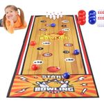 Children's tabletop bowling toy, children's board games, educational toys