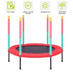 4ft Trampoline with Safety Net &amp; U-Shape Legs for Kids, Indoor &amp; Outdoor