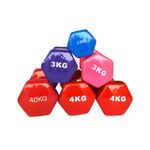 Vinyl Dumbbell Weight Set Solid Cast Iron Dumbbell