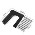 French Fries Cutter Potato and vegetable Slicer Wavy Edged