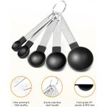 10-piece Stackable Stainless Steel Handle Precision Spoon Measuring Spoon Set