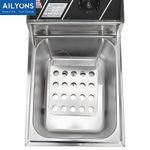 AILYONS EH81, 6 Litres Stainless Steel Tank Electric Deep Fryer, Commercial &amp; Home Use, Chips/Chicken/Mandazi  (1YR WRTY)