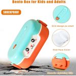Flushrenic Lunch Box for Kids School, Food &amp; Snack Container for Kids &amp; Adults, Dishwasher &amp; Microwave Safe,BPA &amp; PVC Free,Leakproof