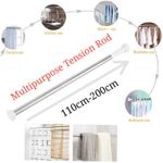 Clothes Hanger, retractable  rod, curtain steel rod, adjustable clothes/Curtain rod, kitchen adjustable rod, Hanger, shower curtain rod, expandable curtain rod,