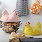 18-25 egg Metal wire egg basket