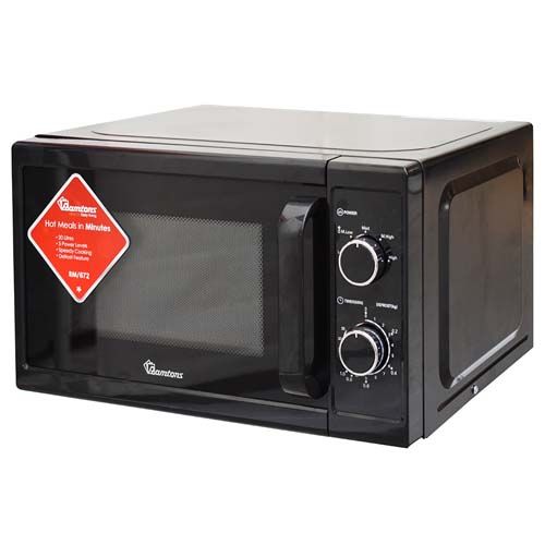 Ramtons RM/672 - 20lt Manual Microwave - Black (1YR WRTY)