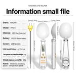 2 In 1 Electronic Measuring Spoon/Thermometer Kitchen Gadgets