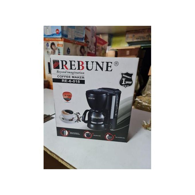Rebune  Digital Machine Coffee Maker, 12 Cups, Brew Options